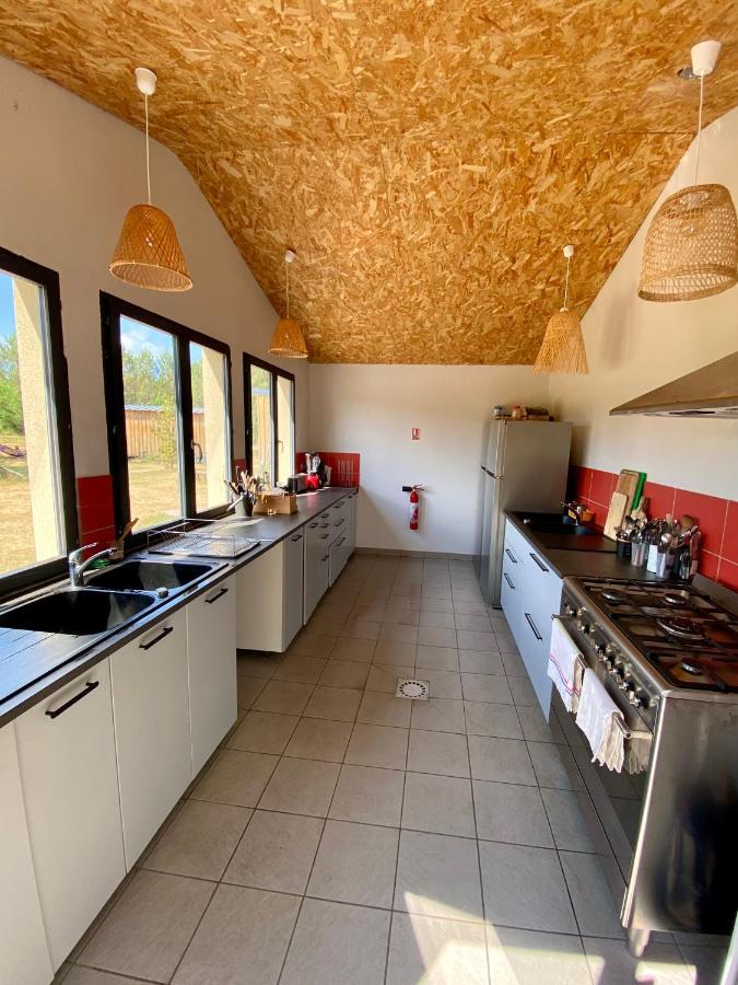 Camping La Kahute - Tente Lodge Au Coeur De La Foret Carcans Exterior foto